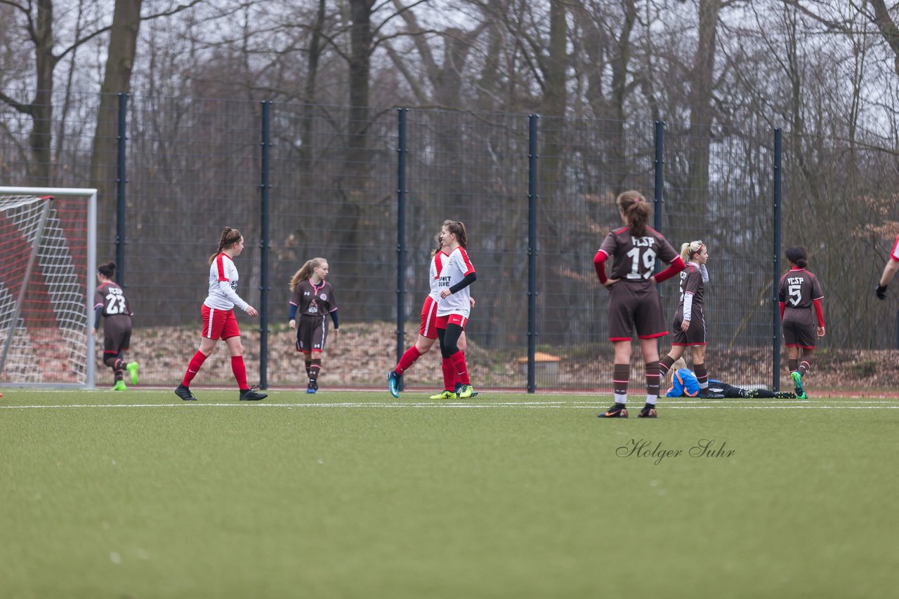 Bild 140 - B-Juniorinnen Walddoerfer - St.Pauli : Ergebnis: 4:1